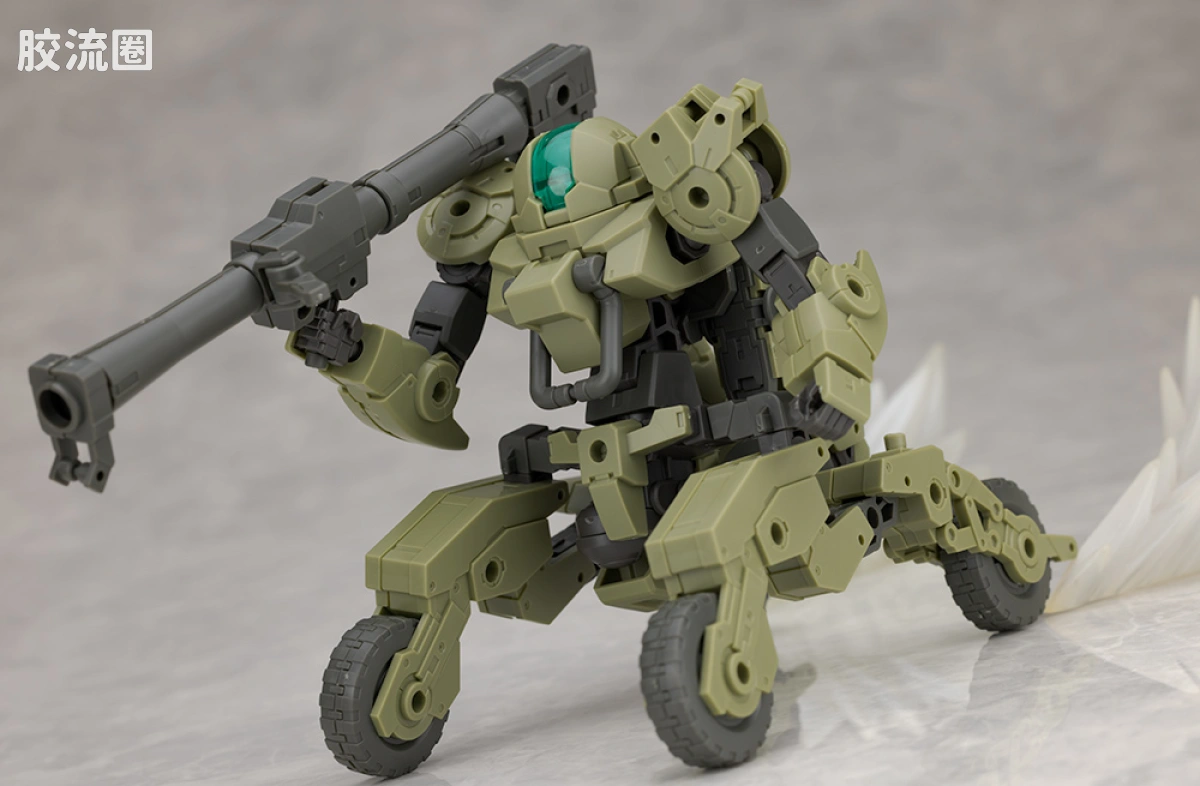 30MM 1/144 沃尔帕努瓦/Volvanova（拜隆军） 50 bEXM-33QB 沃尔帕诺瓦(四轮摩托Ver.) - 图片
